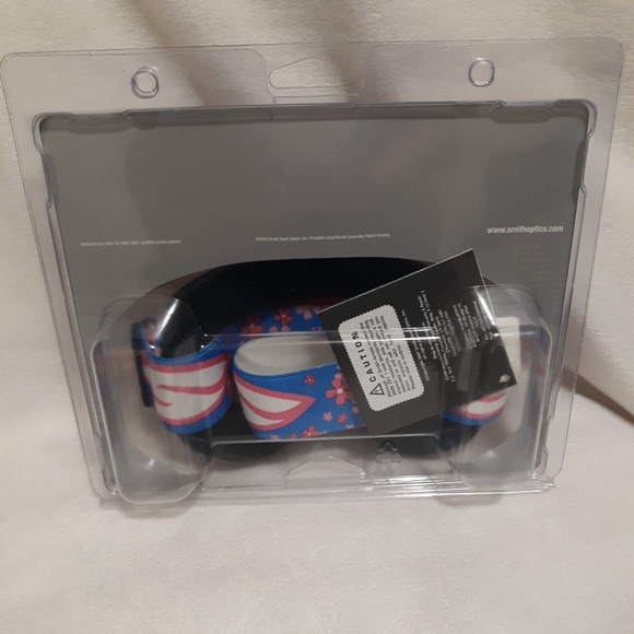 Smith Challenger OTG Frost Pink Gold Goggles Ages 6 and Up Fog-X Double Lens - Picture 2 of 6